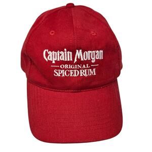 Headshots Mens Captain Morgan Hat Cap Original Spiced Rum Adjustable Strap